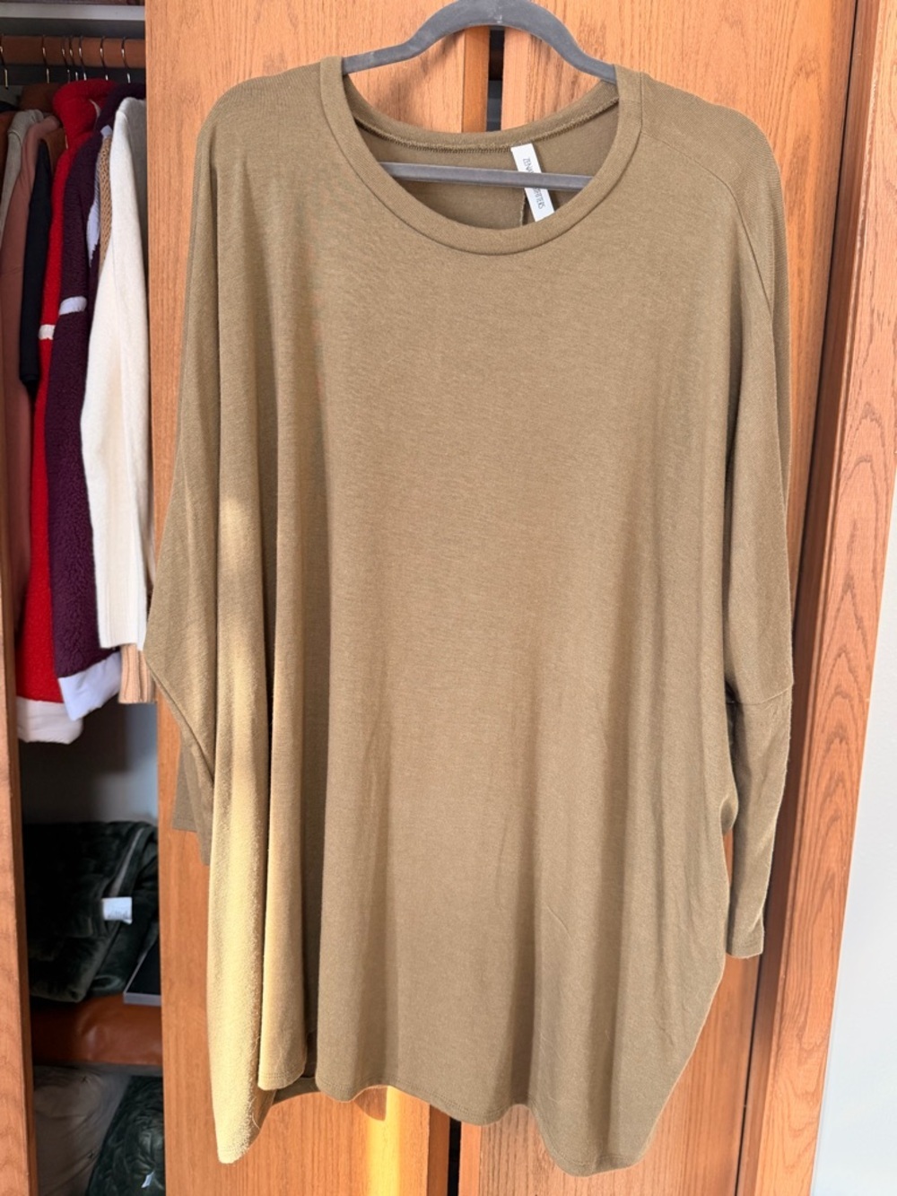 Zenana Outfitters Olive Tunic Top